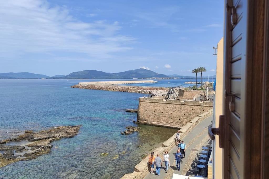 La Mirada , Appartamento Con Magnifica Vista Alghero Luaran gambar