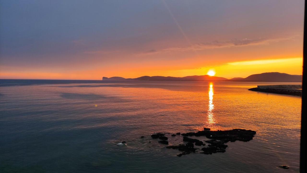 La Mirada , Appartamento Con Magnifica Vista Alghero Luaran gambar